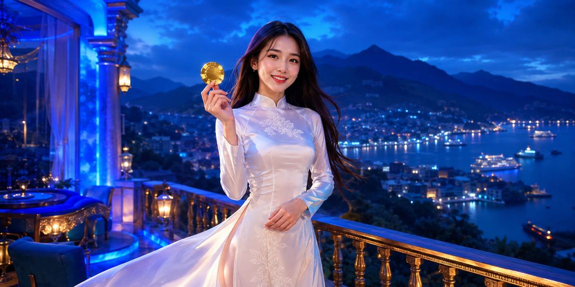 Người chơi trải nghiệm nền tảng hwinfo64 tại Sapa trong trang phục áo dài truyền thống
